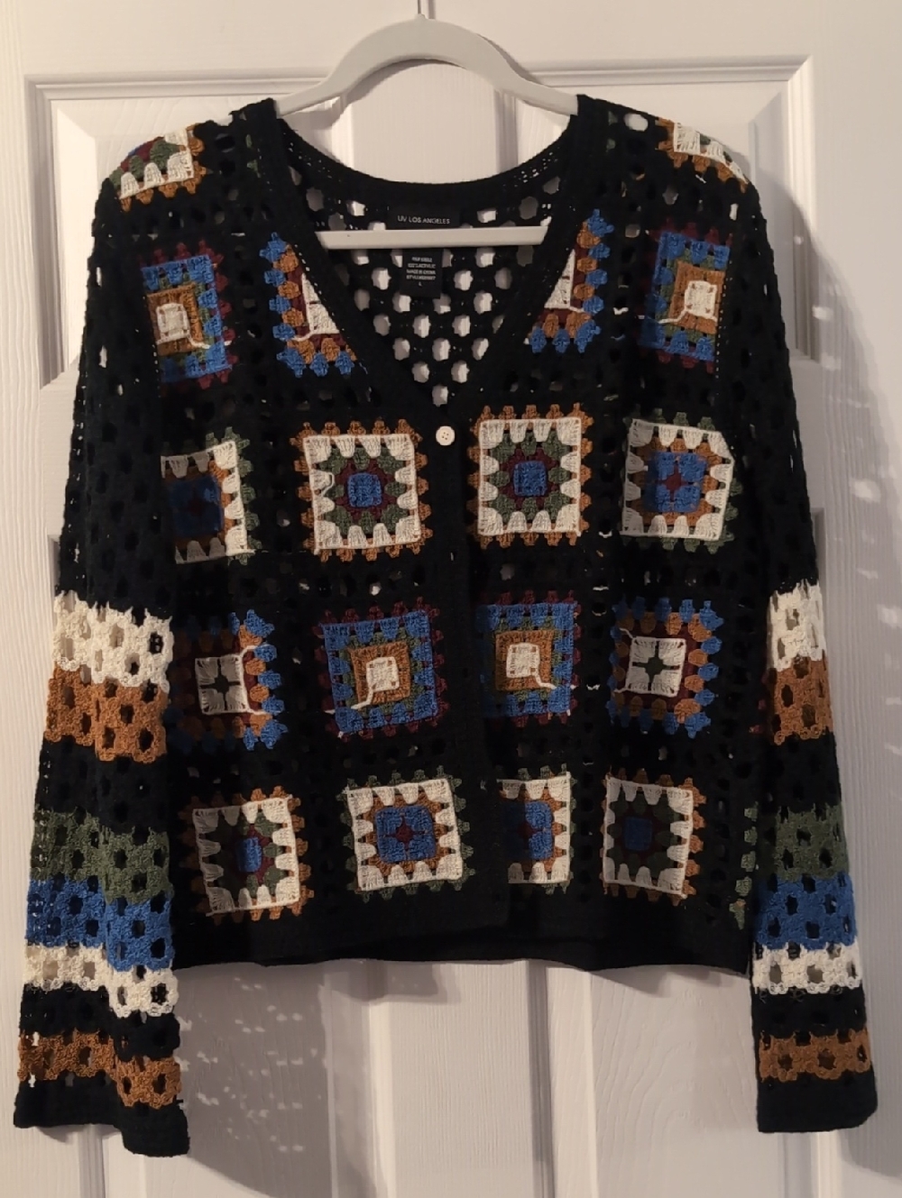 LIV LOS ANGELES Crochet Sweater